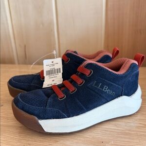 LL Bean Vista Trekkers Slip on Kids Shoes Size 10